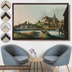 Harita Sepeti Siyah Çerçeveli Luigi Mayer'İn Osmanlı Hakimiyeti İsimli Tablosu 55 X 75 Siyah Frm7025