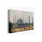 Harita Sepeti Sultan Ahmet Cami Osmanlı Dönemi Tablosu-7032 70 X 100 Karışık Tbl_7032