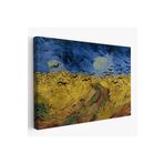 Harita Sepeti Vincent Willem Van Gogh - Kargalarla Buğday Tarlası Tablo-7190 95 X 165 Karışık Tbl_7190