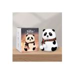 HARKEL TEKNOLOJİ Atkılı Panda Çocuk Bebek Odası Gece Lamba Led Rgb Işıklı Sevimli Figürlü Renk Değiştiren Dokunmatik