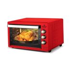 Harlem HAF-441 Destan Kırmızı 1500W 40 lt Elektrikli Fırın