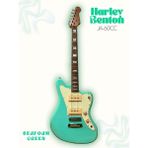 Harley Benton JA-60CC Seafoam Green Elektro Gitar – Vintage Stil - Yeşil