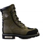 Harley Davidson 025M100552 Rıddıck Erkek Bot - HAKİ DERİ - Haki