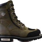 Harley Davidson 025M100552 Yeşil Erkek Bot
