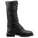 Harley Davidson 025Z100640 Siyah Belhaven WP Günlük Kadın Çizme