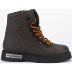 Harley Davidson 026G100011 Melfi Brown Baskılı Deri Kadın Bot