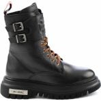 Harley Davidson Black Leather Kadın Bot & Bootie HD07770025 - Siyah