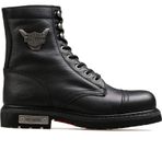 Harley-Davidson Colmar Black Baskili Deri Erkek Çizme Ve Bot, Siyah (Siyah Black), 40