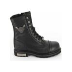 Harley Davidson COLMAR Unisex BLACK - BASKILI DERİ Bot