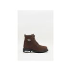 Harley Davidson Gibson Erkek Bot Dark Brown - Crazy Deri - Acı Kahverengi