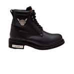 Harley Davidson Gibson Siyah Yağlı Deri Bot, 41, T1777009603, BLACK, Erkek