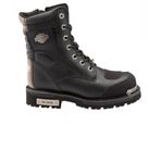 Harley-Davidson Harley Davidson Haki Kadın Botu 025G100321-Black-Derı 36