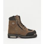 Harley-Davidson Renshaw Erkek Gri Nubuk Bot