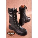 Harley Davidson Rose Siyah Kadın Bot