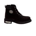 Harley Davidson Siyah Erkek Botu 025M100128-Black-Nubuk