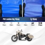 Harley Davidson Softail Sport Glide Motosiklet Brandası Su Geçirmez Branda Mavi Branda Motor Branda - Bağlantı Klipsi