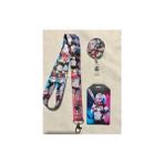 Harley Quinn Boyun Askısı Yoyo ve Dik Kartlık Set
