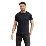 Harmont & Blaine Erkek Bisiklet Yaka T-Shirt, Açık Mavi, L Beden