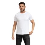 Harmont & Blaine Erkek Bisiklet Yaka T-Shirt, Beyaz, 2XL