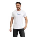 Harmont & Blaine Erkek Bisiklet Yaka T-Shirt, Beyaz, L Beden