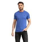 Harmont & Blaine Erkek Bisiklet Yaka T-Shirt, Mavi, S Beden