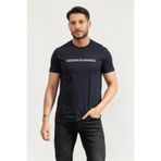 Harmont & Blaine Harmont Blaine Erkek Bisiklet Yaka T-Shirt Lacivert