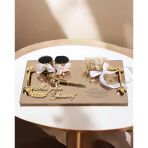 Harmony Gold Söz Nişan Tepsisi Beyaz