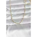 HarmonyAura P219096S8698 Cm 14K Gold Renk İnce Ataç Zincir Model 60 Cm Kadın Kolye