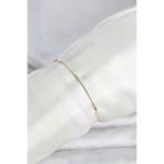 HarmonyAura P219120S8296 Cm 14K Gold Renk Barlı Yılan Zincir Model Kadın Bileklik