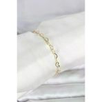 HarmonyAura P219121S761 Cm 14K Gold Renk Kalpli Zincir Model Kadın Bileklik