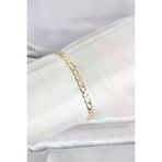 HarmonyAura P219130S1233 Cm 14K Gold Renk Halka Zincir Model Kadın Bileklik