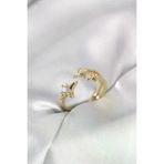HarmonyAura P219542S9642 Minimal Kutup Yıldızı Model Gold Renk Kadın Yüzük