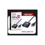 HarmonyAura P220273S735 Enkado Ekd-Hv10 Hdmi - Vga Çevirici Adaptör