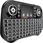 Harmonyha I10 Flying Air Mouse Mini Klavye Uzaktan Kumanda (Yurt Dışından) - Siyah