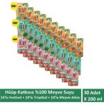 Harras Hüüp Katkısız Karışık Meyve Suyu 6 lt 100% Meyve Oranı ile Tropikal Meyve Adası Setli Ürün