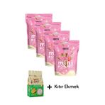 Harras Mini Kornet Çilek Çikolata Dolgulu 75 Gr x 4 Adet