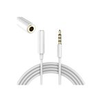 harry 1 Metre 3.5mm Uyumlu Stereo 4 Boğum Kulaklık Aux Ses Uzatma Kablosu 1 Mt Kablo