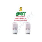 harry 2 Adet Pilli Çok Amaçlı Dolap Kapı vs. 1 Watt 10 Lümen Otomatik Manyetik Sensörlü Led Lamba