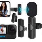 harry 2 In 1 Iphone Ve Type C Uyumlu Ikili Kablosuz Yaka Mikrofonu K8 Youtube Facebook Tiktok