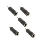 harry 5 Adet Elektro Gitar Bilgisayara Bağlamak 6.3 Mm Dişi 3.5 Mm Stereo Çevirici Jak Fiş Büyükden Küçüğe