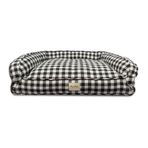 Harry Barker Siyah Buffalo Check Şezlong Medium