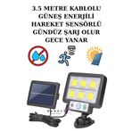 harry Güneş Enerjili Lamba Led Sokak Dış Ortam Solar Bahçe Aydınlatması Su Geçirmez Sensörlü