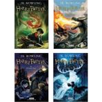 Harry Potter 1-2-3-4 Set Ilk 4 Kitap Harry Potter Set