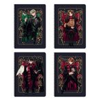 Harry Potter A5 Çizgili Karton Kapak Defter - 4'lü Set