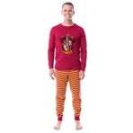 Harry Potter Ailesi Hogwarts Evi Büyücülük Dünyası Uyku Pijama Takımı, Gryffindor, S