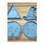 Harry Potter Desenli Kurabiye Kalıbı – 3D Baskı Özel Tasarım ABS