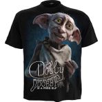Harry Potter - Dobby - Önden Baskı Tişört Siyah, siyah, L