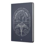 Harry Potter Dumbledors Army Sert Kapak Butik Defter Lacivert Çizgili