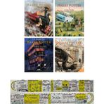 Harry Potter Felsefe Taşı, Sırlar Odası, Azkaban Tutsağı, Ateş Kadehi 4'lü Özel Baskılar Set Ciltli