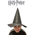 Harry Potter Gryffindor Figür Kostüm Aksesuarı Çocuk Boy Şapka Keçe Kumaş Düz Siyah Renk 6 Yaş + - Standart